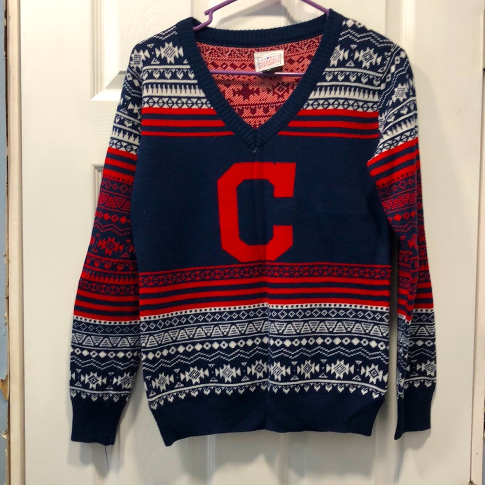 MLB Cleveland Indians Christmas Sweater